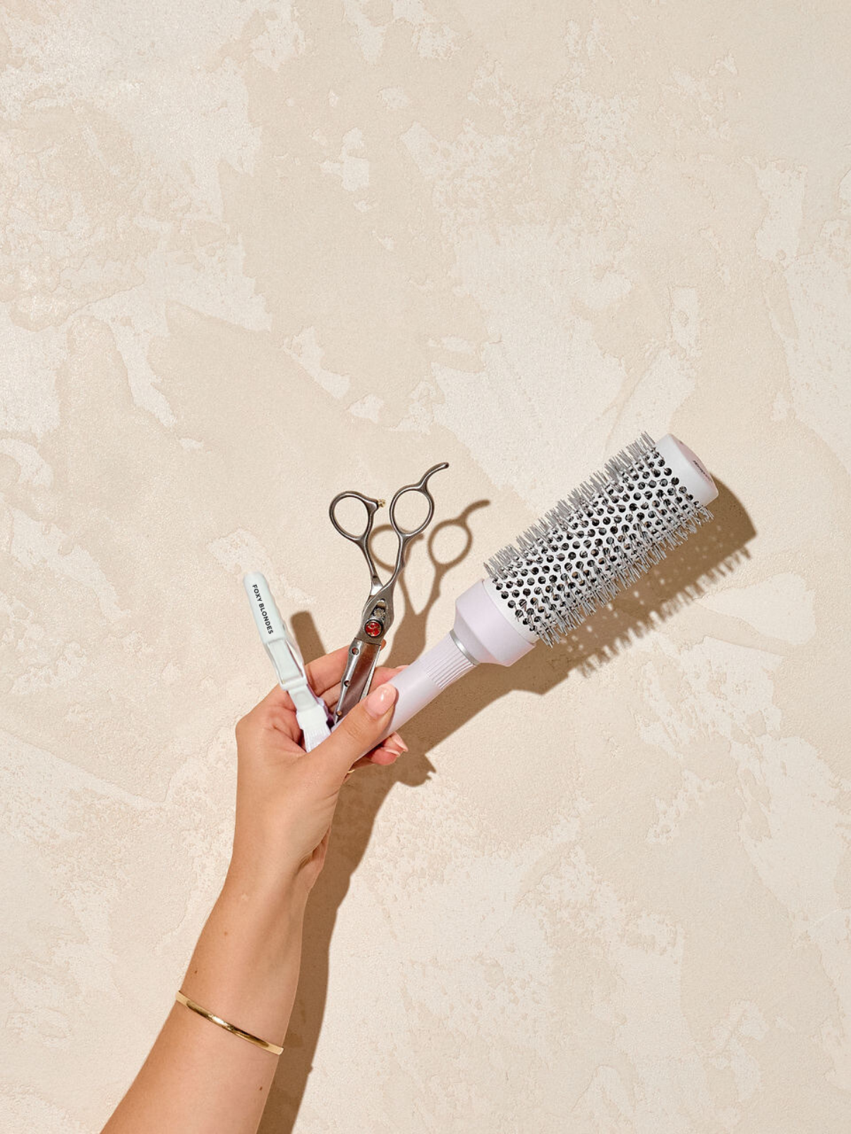 Grip clip white