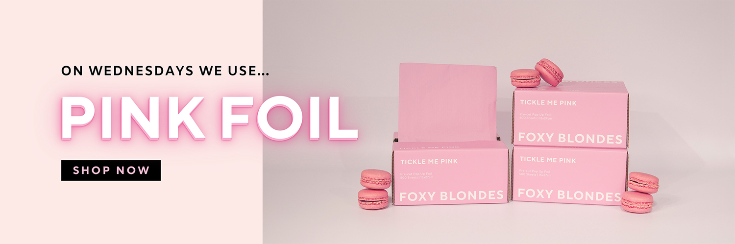 Foxy Blondes - Printed Hairdressing Foils and Pre-Cut Foils