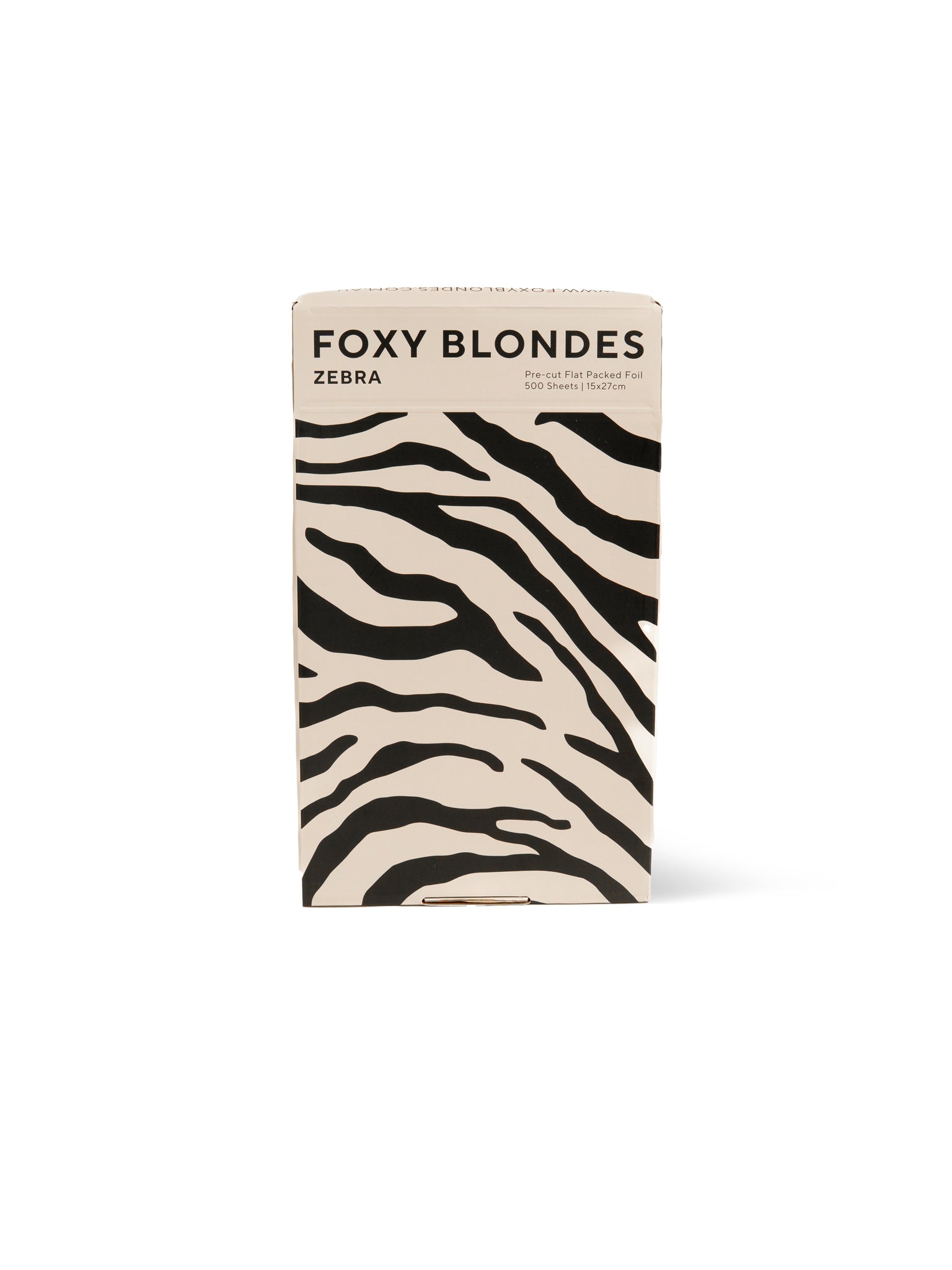 Zebra - Flat Pack Hair Foils 500 Sheets 15cm x 27cm - Foxy Blondes